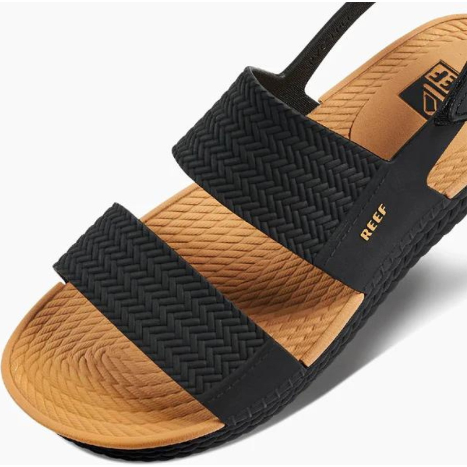 2026 Reef Womens Water Vista Sandals CI8573 - Black / Tan